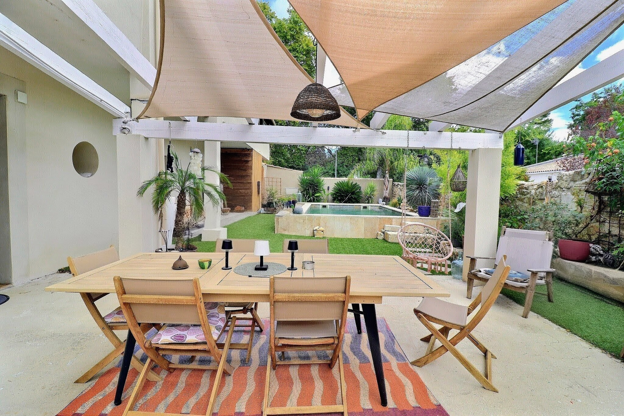 MAISON DE 6 PIECES SUR TERRAIN DE 475 M2 AVEC PISCINE - 34130 MUDAISON